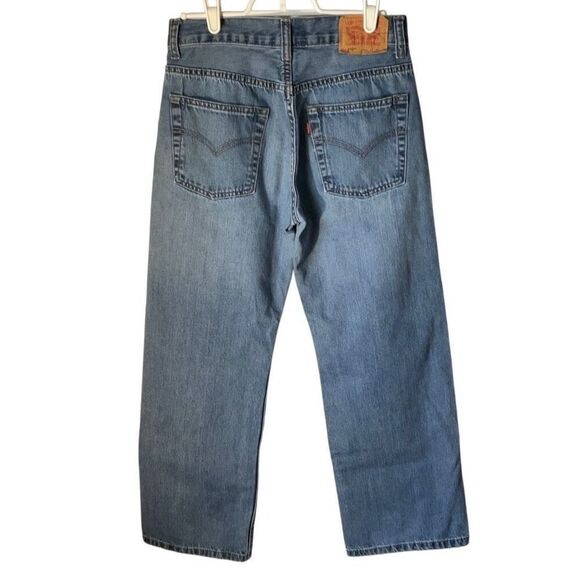 Levi’s 550 27x27, Size 14 Reg. Medium Wash Youth Boys Relaxed Fit - Picture 2 of 16